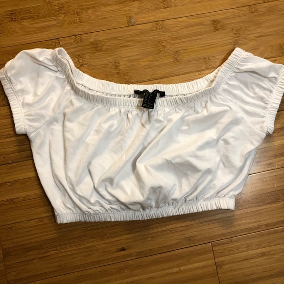 Off the shoulder crop top - Picture 2 of 3